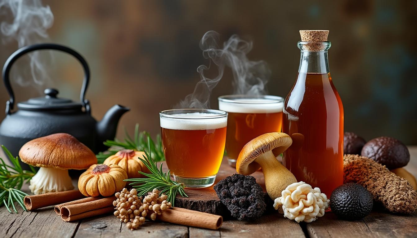 découvrez notre guide complet sur les boissons aux champignons adaptogènes, leurs bienfaits, recettes et conseils pour intégrer ces élixirs naturels à votre quotidien.