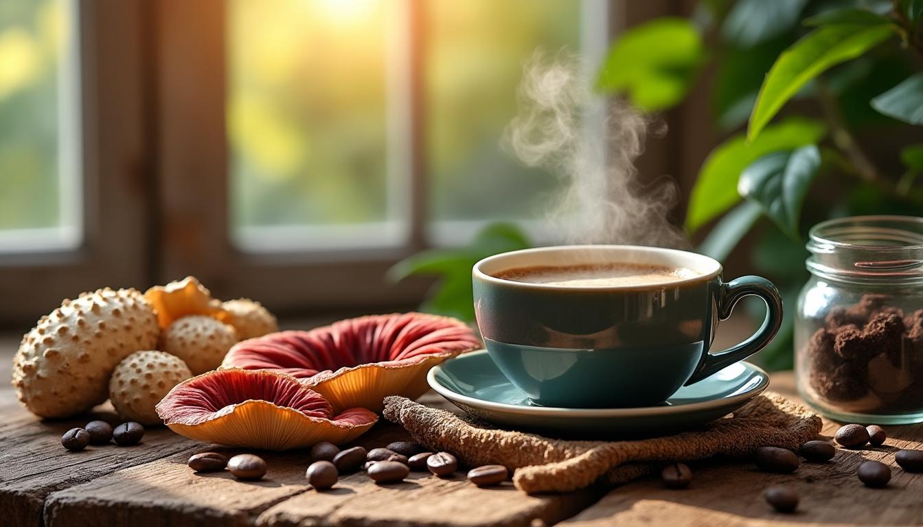 découvrez notre guide complet sur le café aux champignons adaptogènes, une boisson naturelle qui booste énergie et bien-être au quotidien.