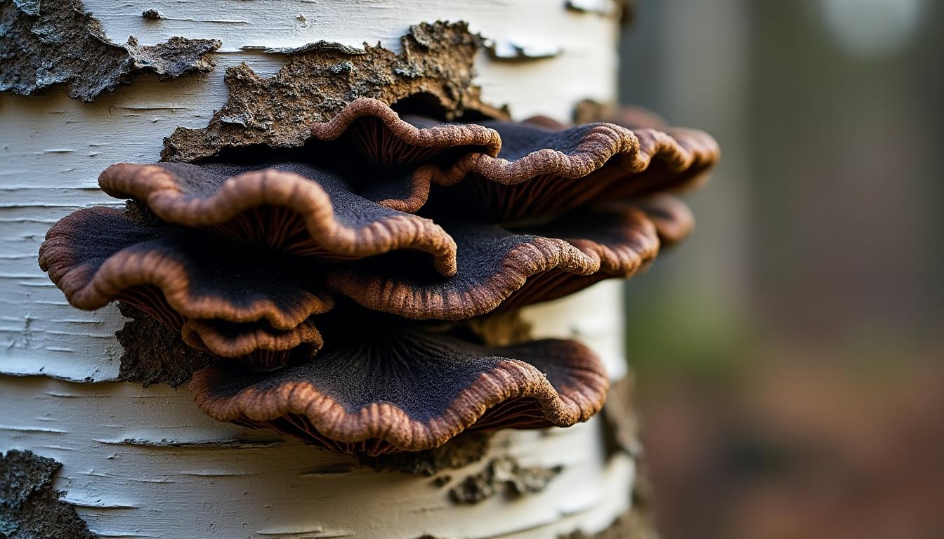découvrez les propriétés et bienfaits du chaga, un champignon aux vertus naturelles reconnues pour renforcer le système immunitaire et favoriser le bien-être.